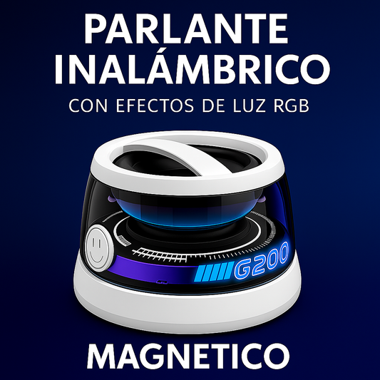Mini Parlante Magnetico RGB Multifuncion