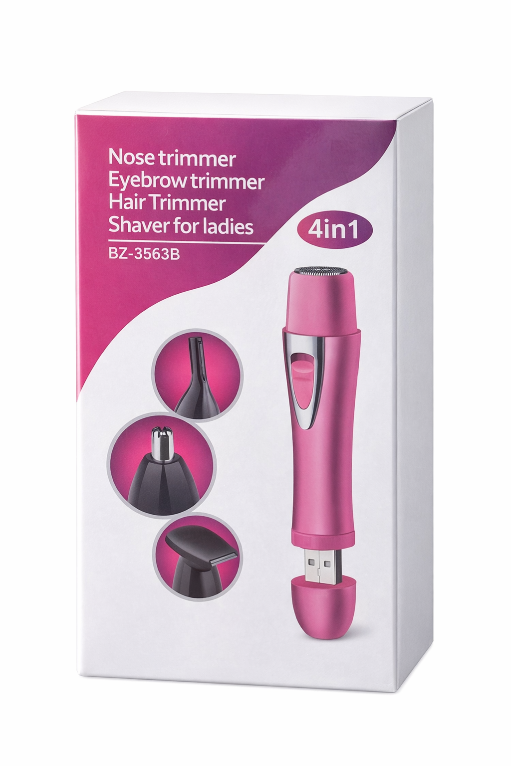 Afeitadora Multiuso 4 en 1 para Mujer – Precisa, Segura y Portátil