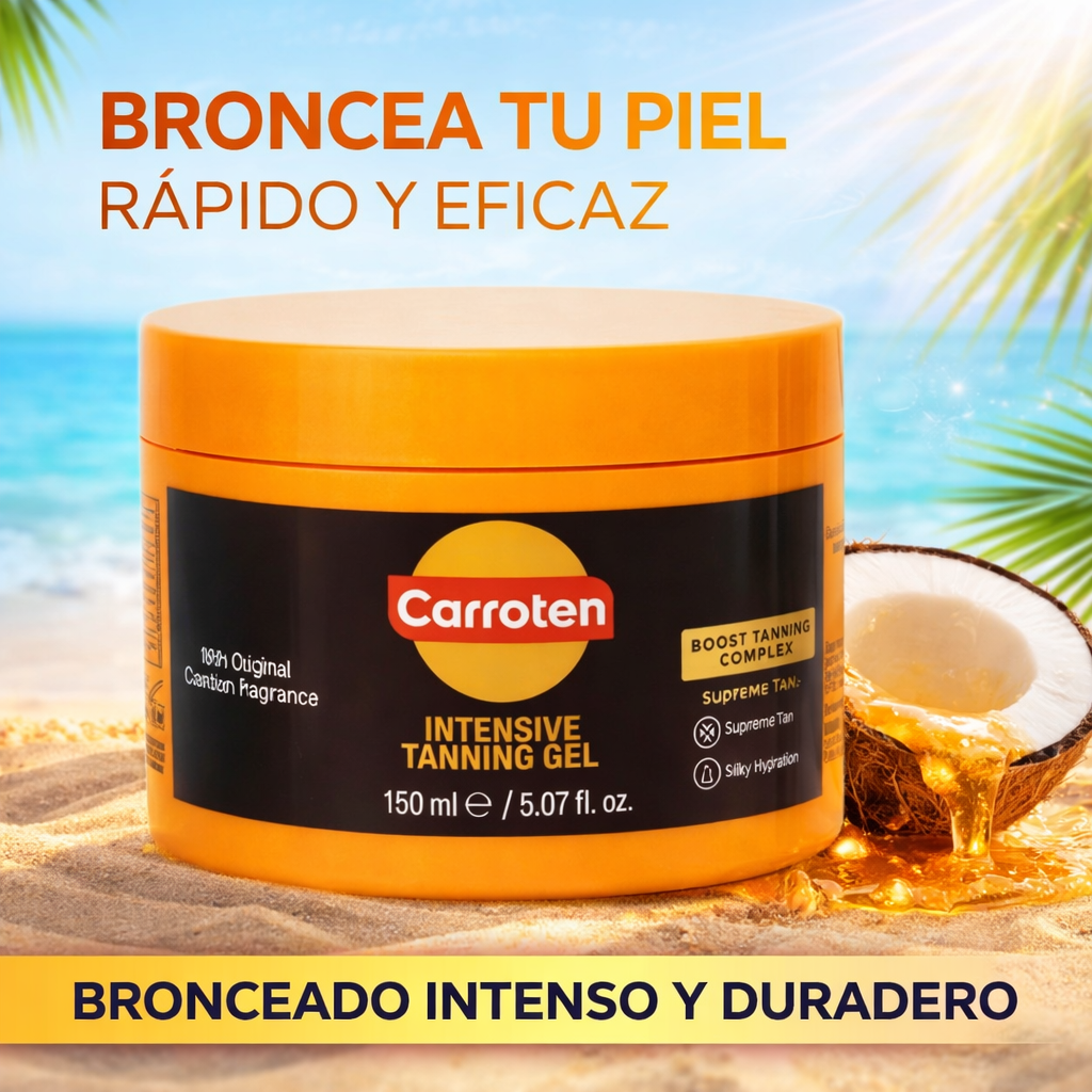Gel Bronceador Natural – Bronceado Progresivo y Uniforme