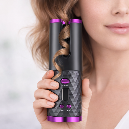 Rizador Automático Inalámbrico Profesional – Rizos Perfectos sin Esfuerzo