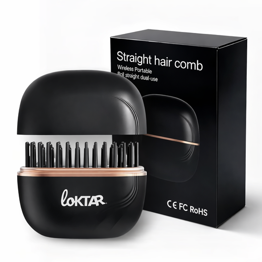 Mini Cepillo Alisador Portátil – Ideal para Viajes y Uso Diario