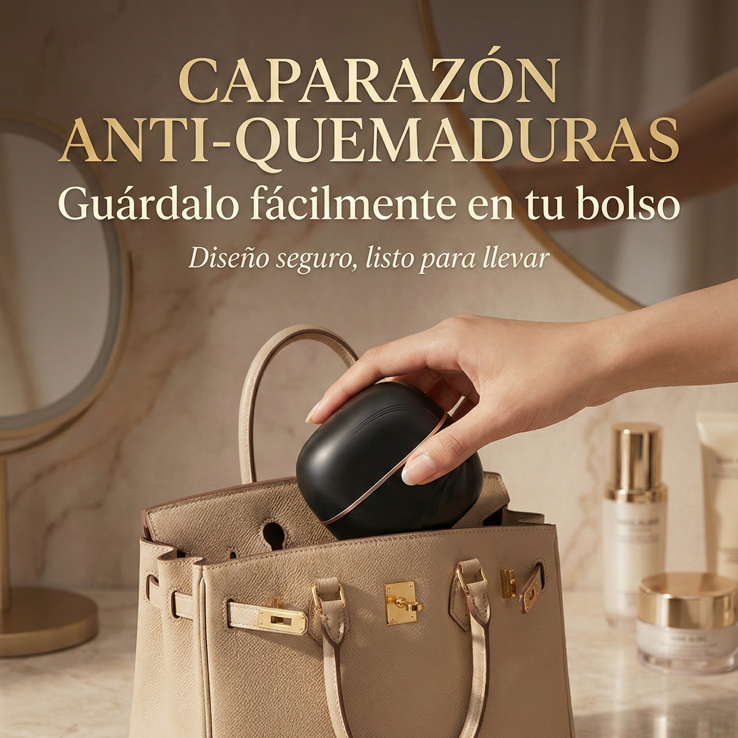 BrushLoktar Mini Alisador Portátil