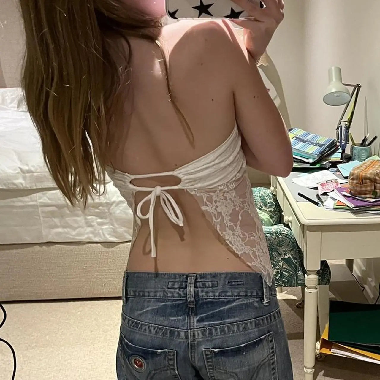 Top Strapless de Encaje – Ultra Fresco