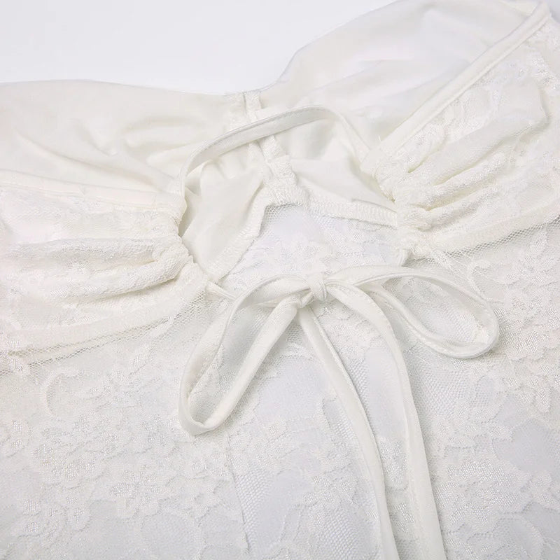 Top Strapless de Encaje – Ultra Fresco